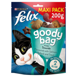 FELIX Goody Bag Treats Seaside Mix, Maxi Pack 200g