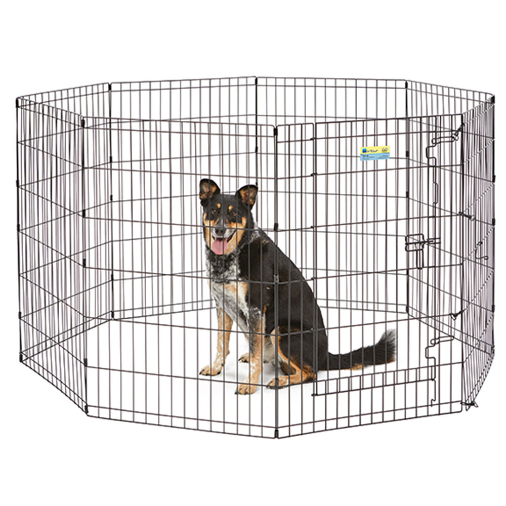 Midwest Contour Black Exercise Pen, 36 Inch