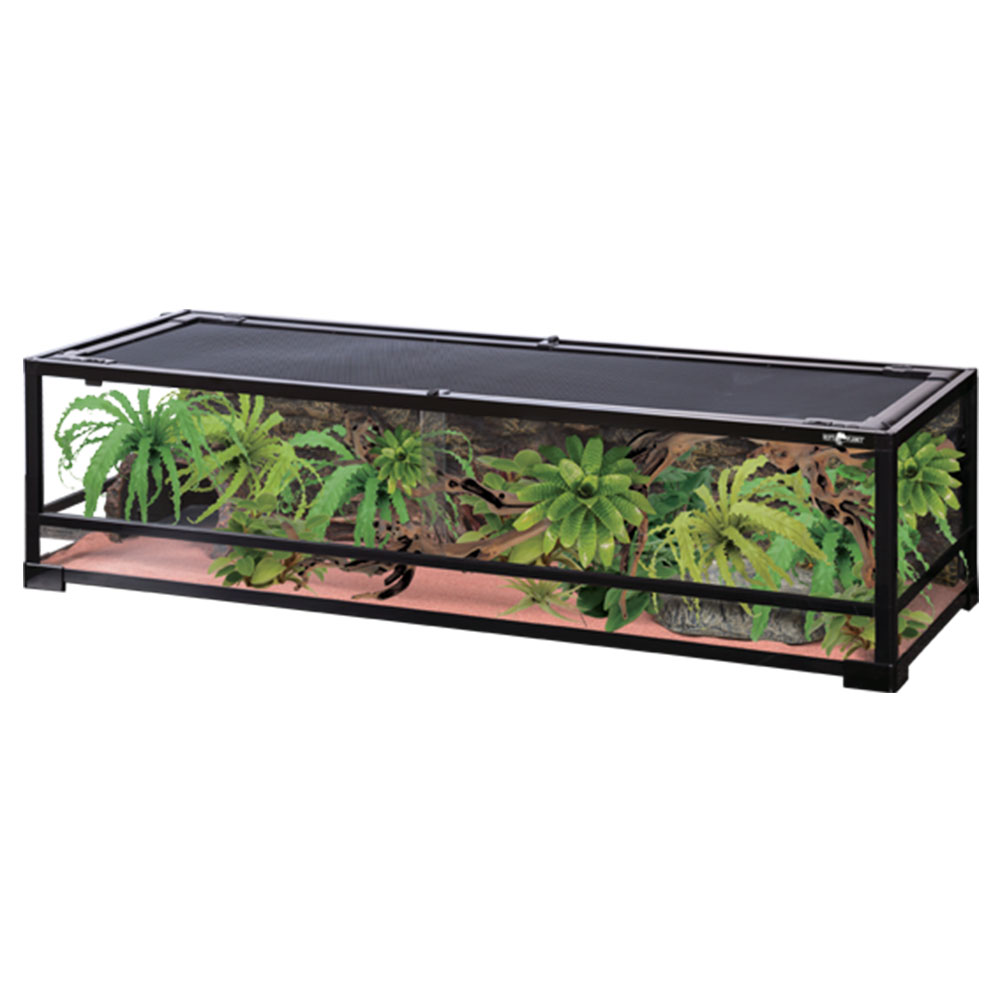 REPTI PLANET Large Glass Terrarium, 91.4x45.7x32cm