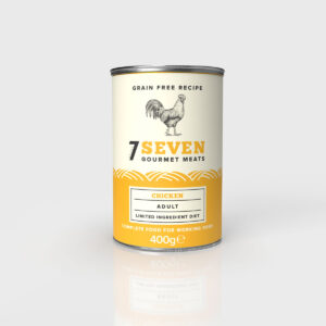 SEVEN Adult Dog Wet Food Can, Chicken