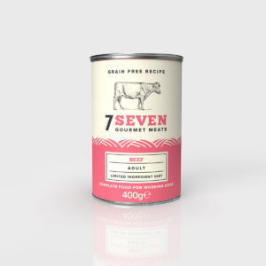 SEVEN Adult Dog Wet Food Can, Beef