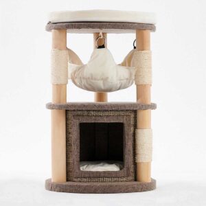 BLUE PAW Two-Tier Scratcher with Hammock