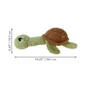 KONG Scruffs Turtle, Md/Lg