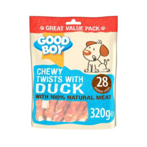 GOOD BOY Chewy Twists With Duck, 320g