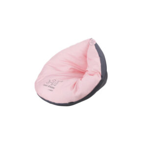 M-PETS Sweet Dreams Triangle Cushion, Pink & Grey