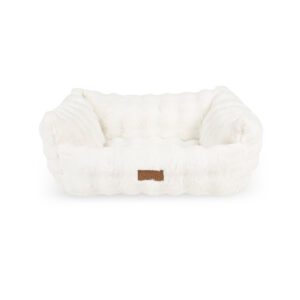 SCRUFFS My First Bed Cloud Puppy & Kitten Calming Box Bed Cream, 50x40cm