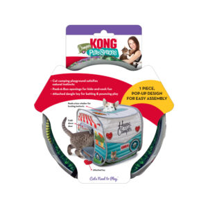 KONG Cat Play Spaces Camper Cat Hide