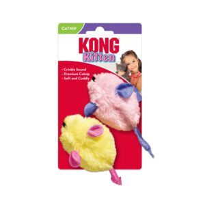 KONG Kitten Mice 2pk Assorted