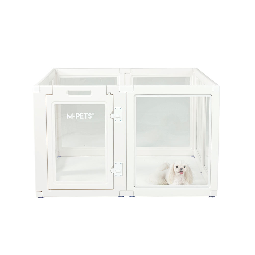 M Pets Blanche Puppy Pen With 8 Panels