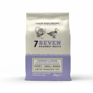SEVEN Puppy Small Breed Turkey & Duck Dog Food, 2kg