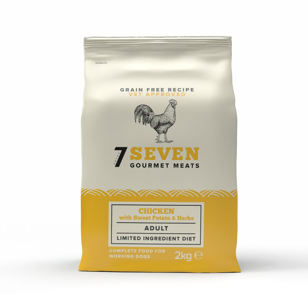 SEVEN Adult Chicken, Sweet Potato & Herb Dog Food, 2kg