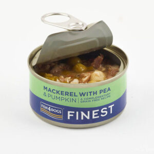FISH4DOGS Finest Wet Dog Food, Mackerel & Pea
