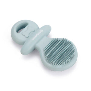 BEEZTEES Puppy Rubber Dental Pacifier, Green
