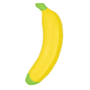 TUFFS Rubber Banana Treat Dispenser