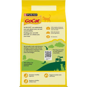 GO-CAT Adult Herring & Veg Cat Food, 10kg