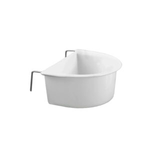 BEAKS White Coop Cup with Metal Hooks, 7.5cm