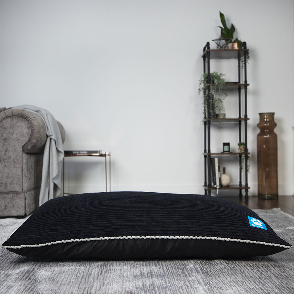 BLUE PAW Large Dog Cushion, Black Cord