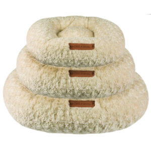 M-PETS Shetland Cocoon Cushion, Beige Small