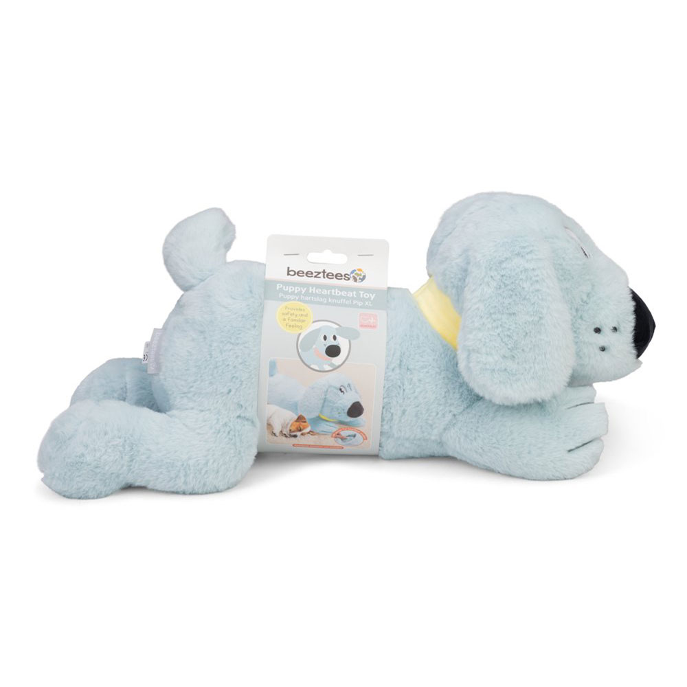 Beeztees Heartbeat Cuddle Puppy Toy, Xl