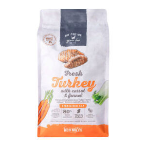GO NATIVE Cat Food, Turkey with Carrot & Fennel 300g