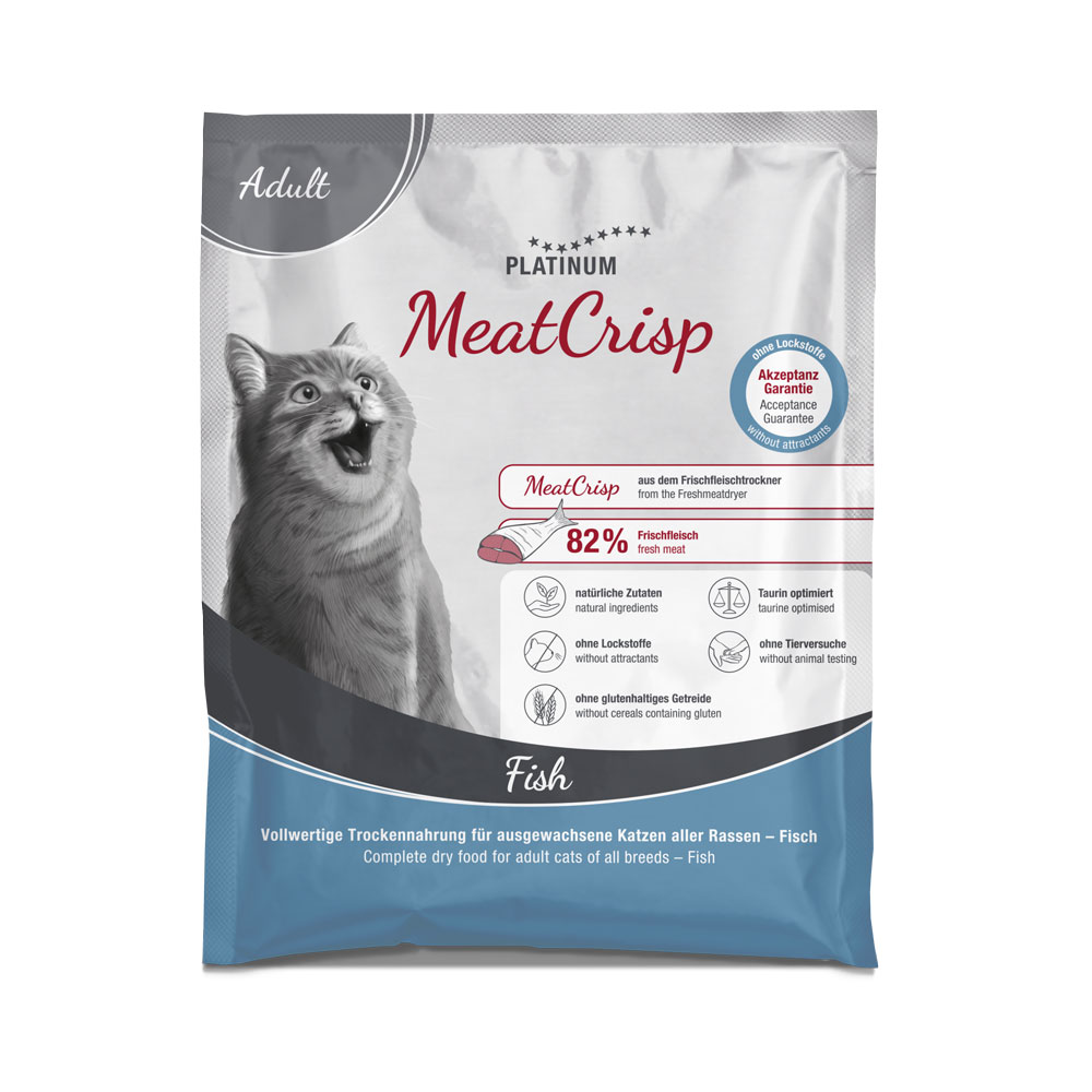 PLATINUM Adult Cat Food, Fish SAMPLE PACK