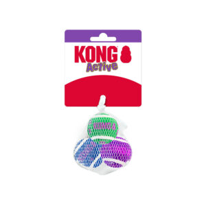 KONG Cat Active Tennis Balls with Bells