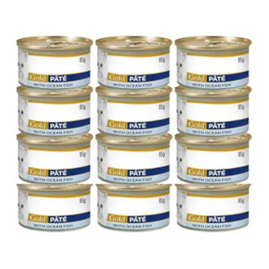 GOURMET Gold Pate with Ocean Fish Can, 12 Pack