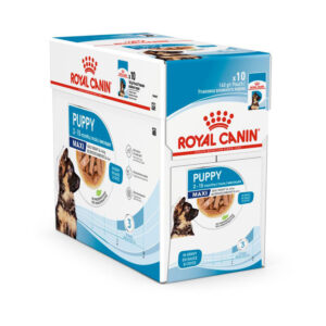 ROYAL CANIN Maxi Puppy Gravy Pouch, 10 Pack (10x140g)