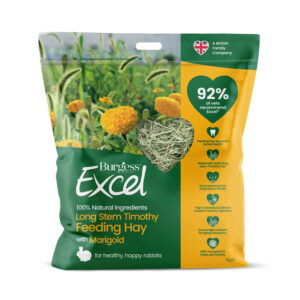 EXCEL Long Stem Feeding Hay with Marigold, 1kg