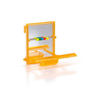 BEEZTEES Dressing Table with Mirror & Perch, 10cm