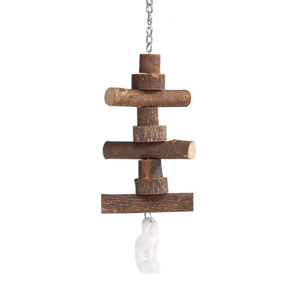 BEEZTEES Forest Wood Trapezium Tree, 44cm