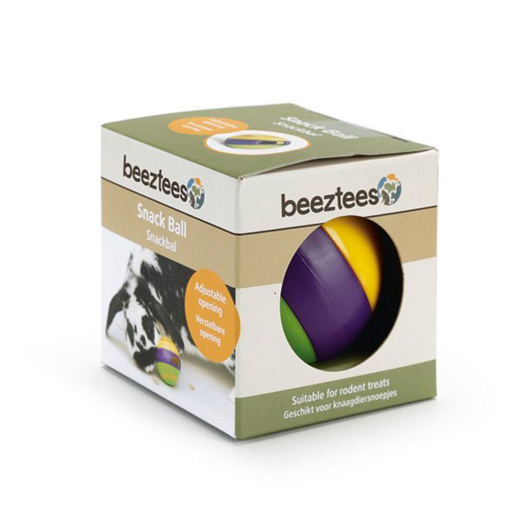 Beeztees Snack Ball Small Animal Treat Dispenser, 6cm