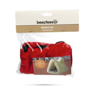 BEEZTEES Plush Hamster Tent