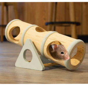 BEEZTEES Wooden See-Saw Rodent Toy